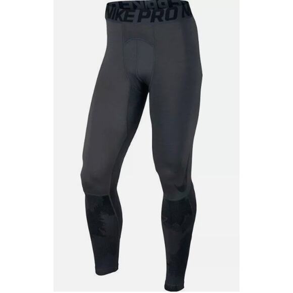Nike Other - Nike Pro Therma Hyperwarm Compression Tights Base Layer Black Camo Men Sz S